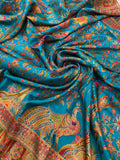 Premium Banarasi Crepe Kalamkari Saree