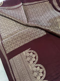 Pure Crepe Satin Silk Saree