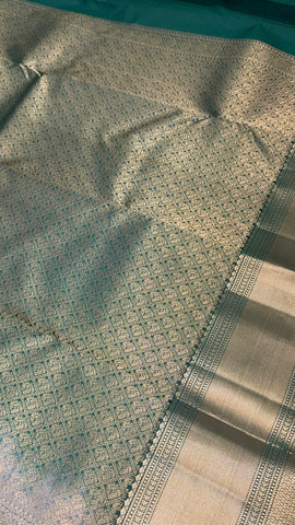 Pure Kanjeevaram silk mark certified saree