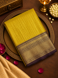 Premium Bridal Semi Kanchipuram Silk Saree - 902334