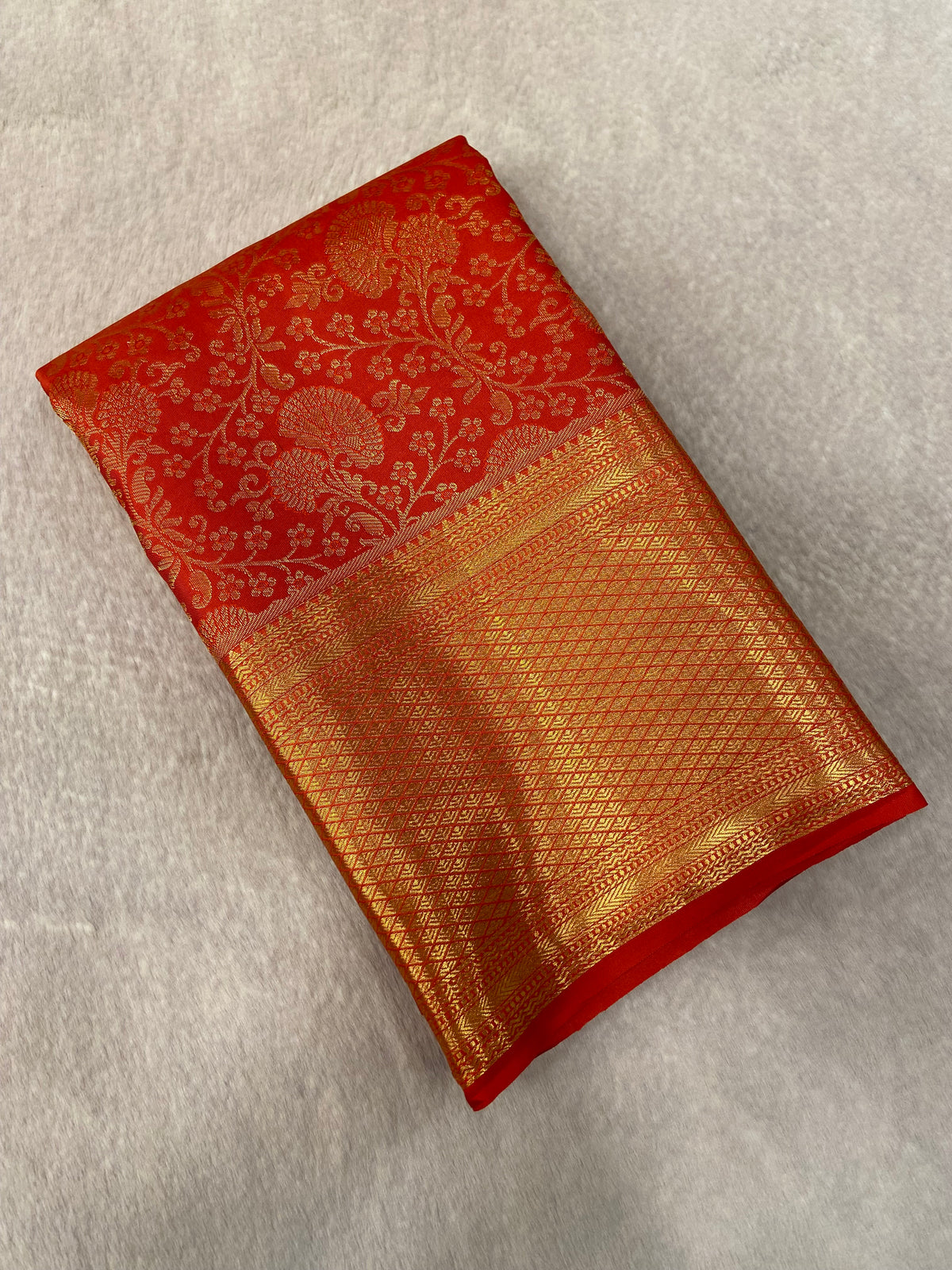 Premium Bridal Semi Kanchipuram Silk Saree