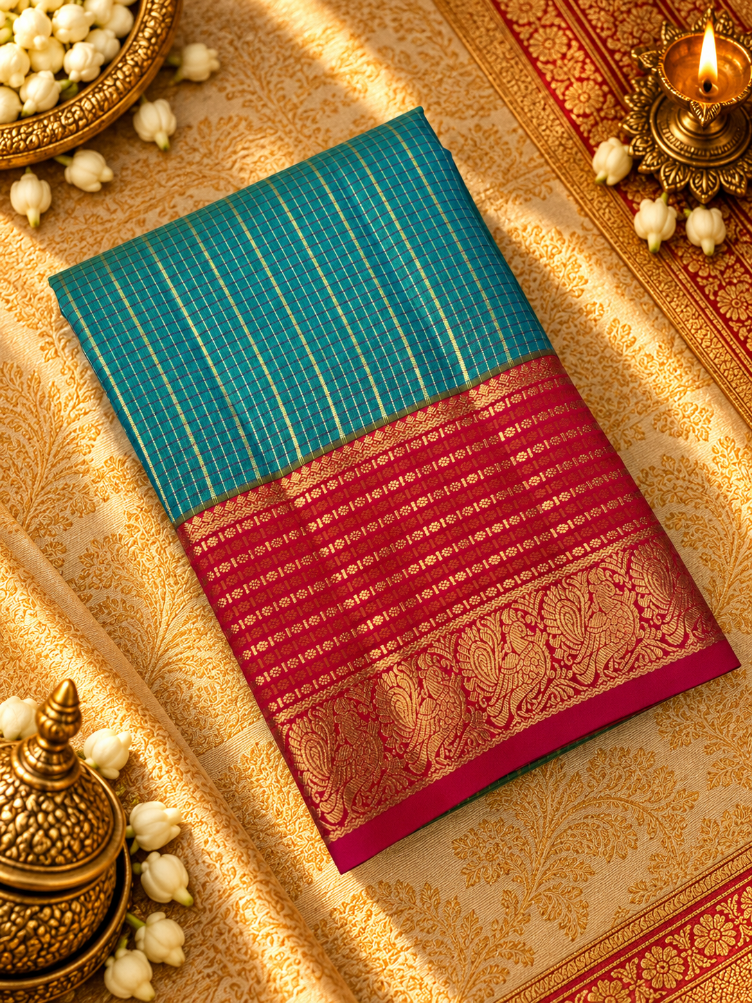 Pure Kanjeevaram Silk Saree - PS2450