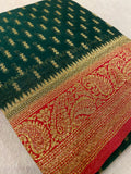 Premium Crush Georgette Saree -902138