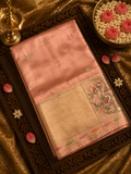 Premium Russian Dola Silk Sare With Embroidery