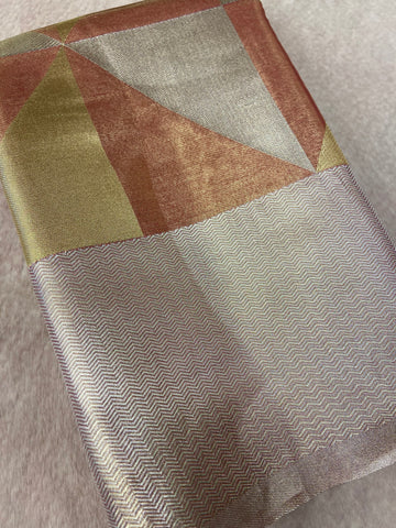 Bridal Semi Tissue Silk Saree