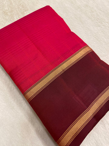 Pure mix Kanjeevaram soft silk saree