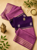 Pure Mix Mysore Crepe Silk Saree