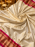 Premium Quality Semi Paithani Silk Saree - 902474