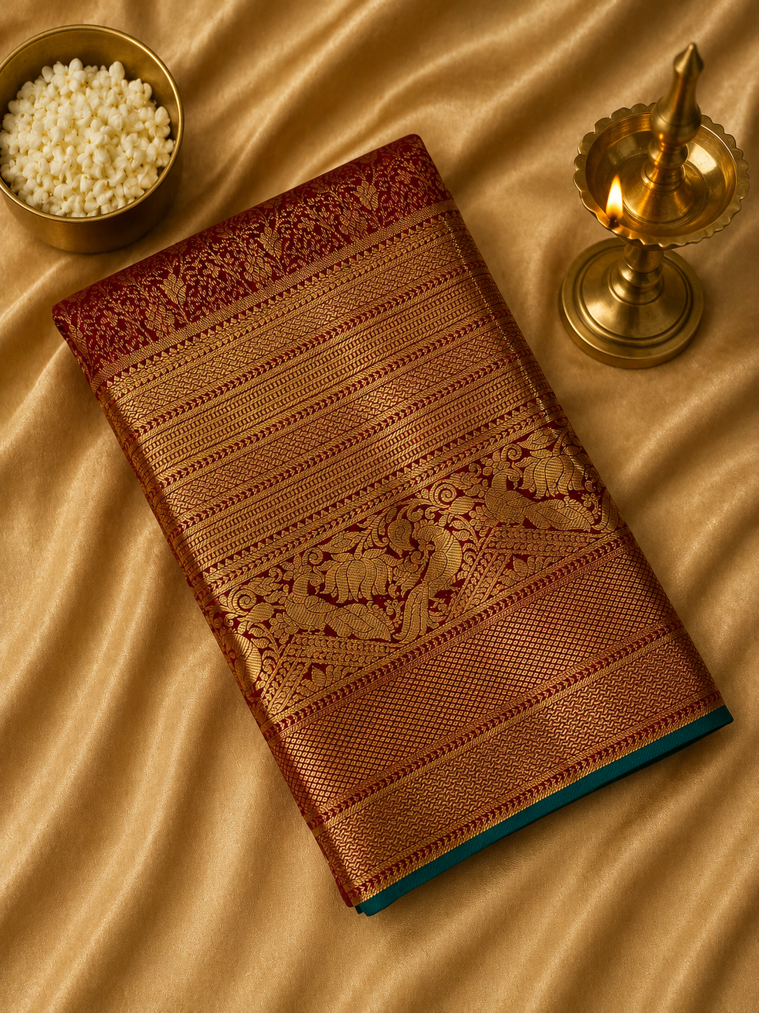 Premium Semi Kanchipuram Silk Saree