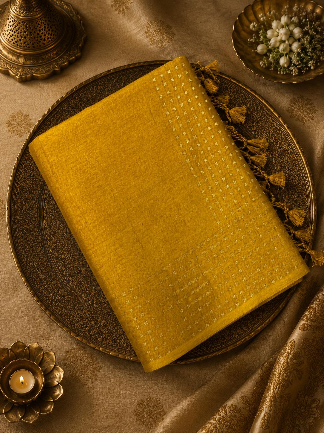 Premium Butter Crepe Saree