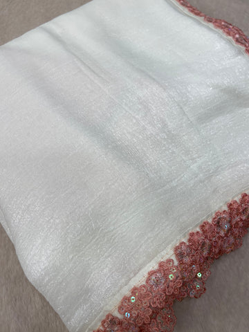 Designer cocktail saree
