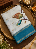 Premium printed dola silk saree- 902266