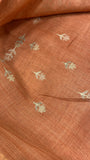 Premium Tissue Organza With Applique Work