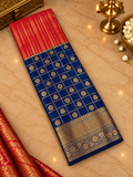 Premium Bridal Semi Kanchipuram Silk Saree -902334