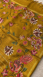 Pure Tassar Saree With Embroidery - 901985