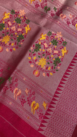 Premium Semi Mashru Silk Saree✨