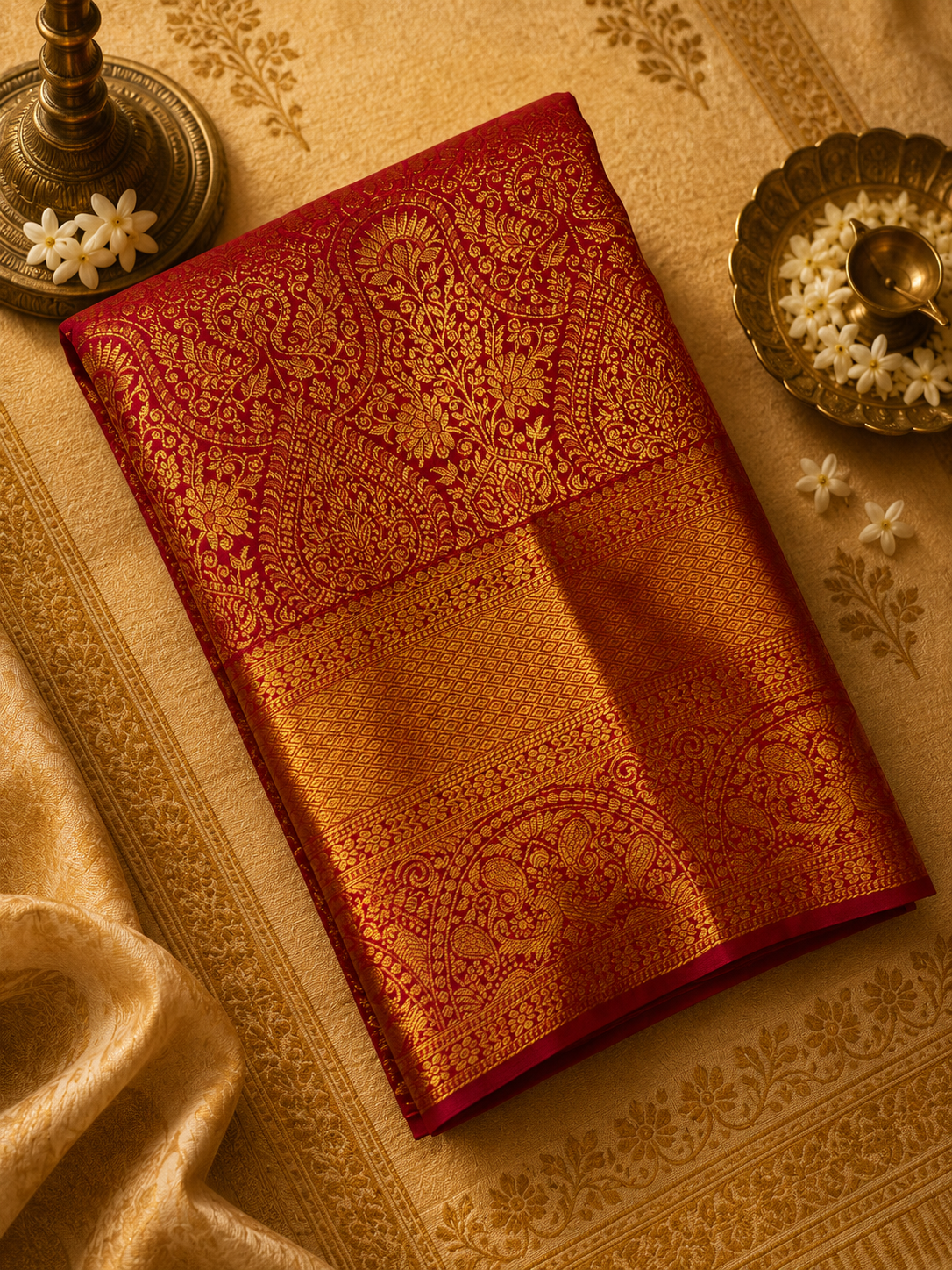 Pure Kanjeevaram Silk Saree