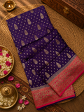 Pure mix crepe silk saree