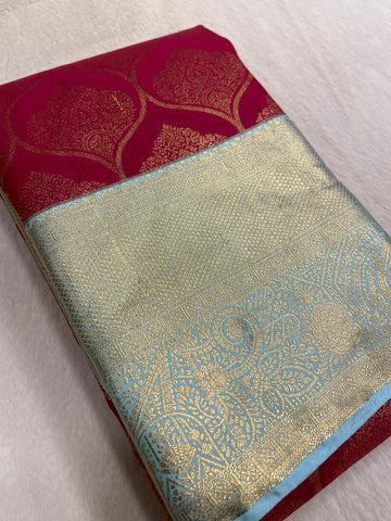 Premium Semi Kanchipuram Silk Saree