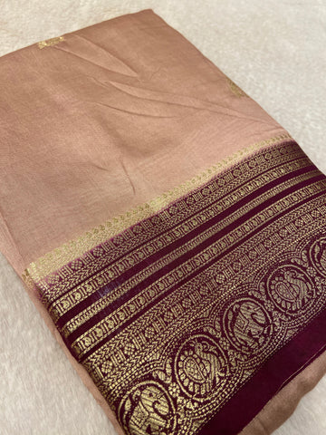 Premium Semi Chanderi Saree-900909