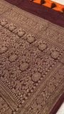 Pure Crepe Banarasi Silk Saree
