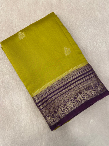 Premium Semi Chanderi Saree-900909