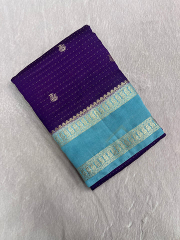 Premium Semi Chanderi Saree