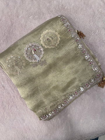 Designer Fancy Saree With Work