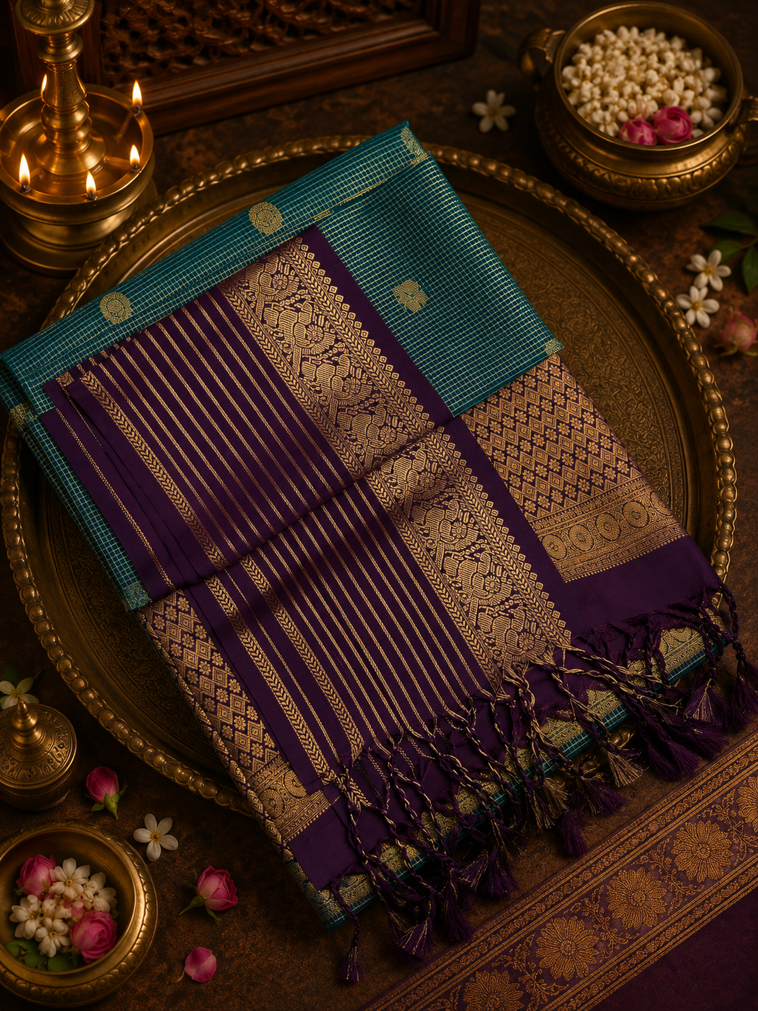 Premium Mini Kanchi Soft Silk Saree