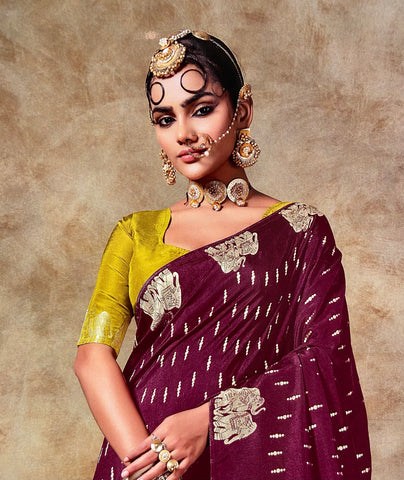 Premium Viscose Silk Saree