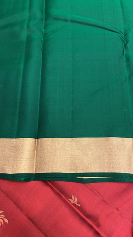 Half Mix Kanjeevaram Silk Saree