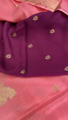 Premium Semi Kolkata Crepe Silk Saree