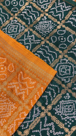 Premium Semi Bhandani Saree