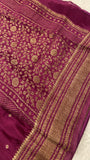 Premium Crepe Silk Sare - 902353