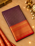 Premium Bridal Semi Kanchipuram Silk Saree - 902334