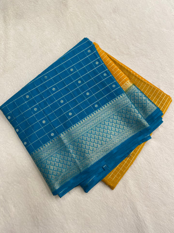 Pure Mix Crepe Mysore Silke Saree ✨