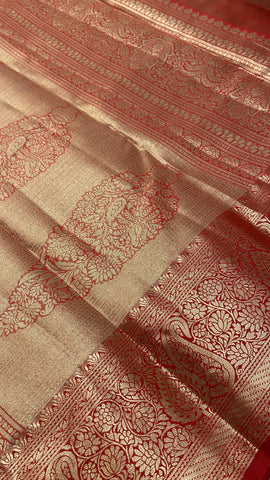 Bridal Semi Tissue Silk Saree