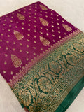 Pure Mix Crepe Silk Saree