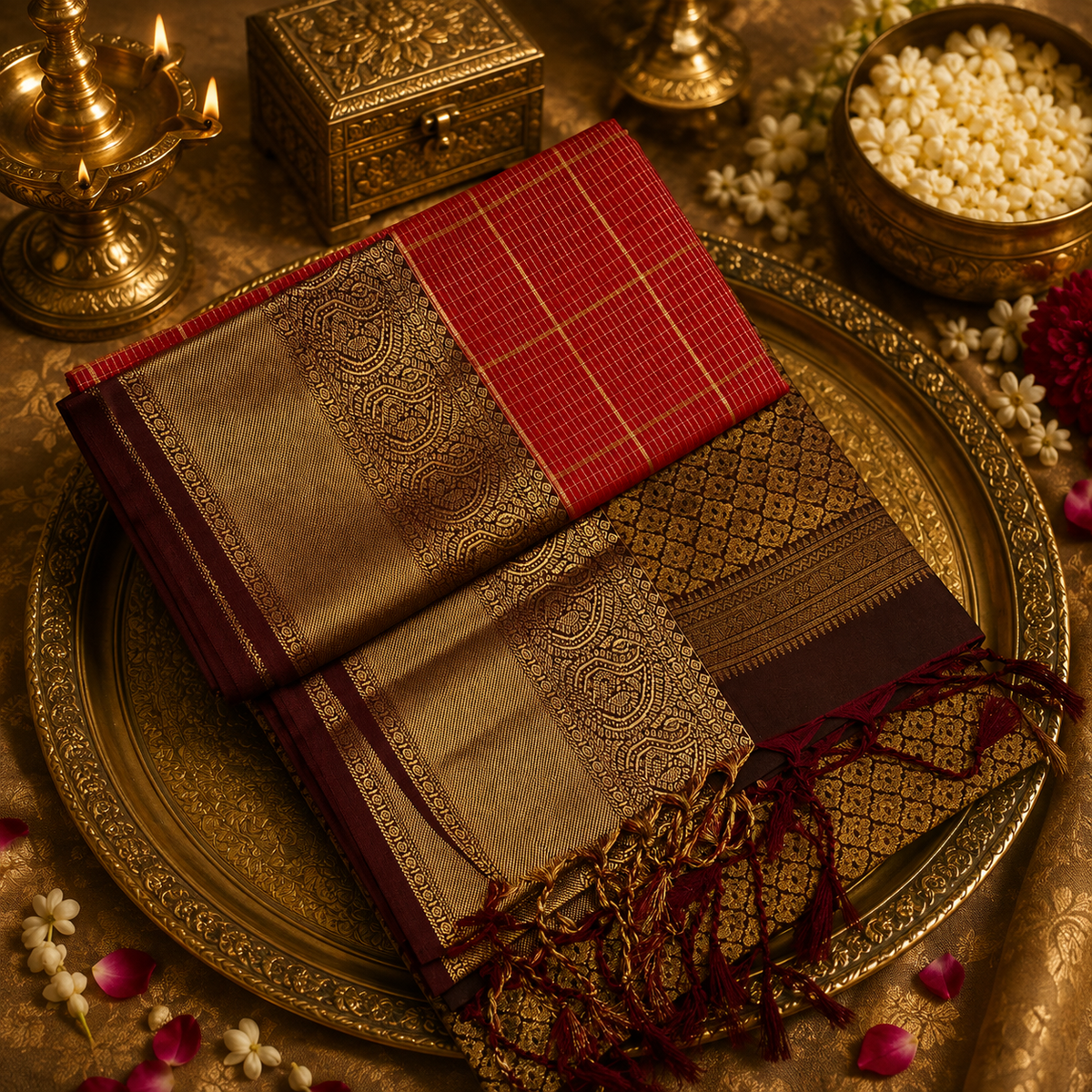 Premium Mini Kanchi Soft Silk Saree