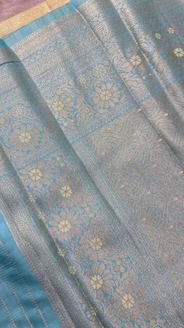 Bridal Semi Tissue Silk Saree 🌼