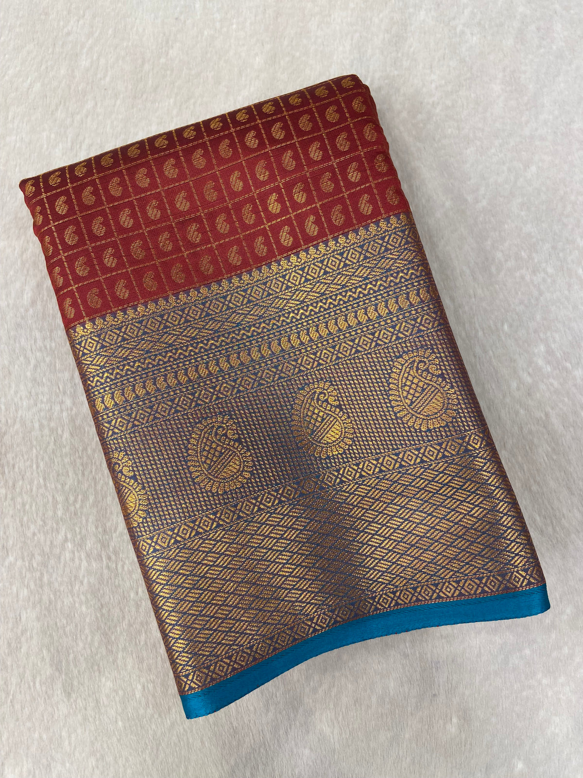 Semi Kanchipuram Silk Saree