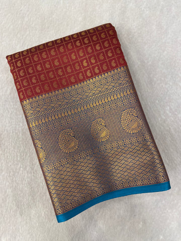 Semi Kanchipuram Silk Saree