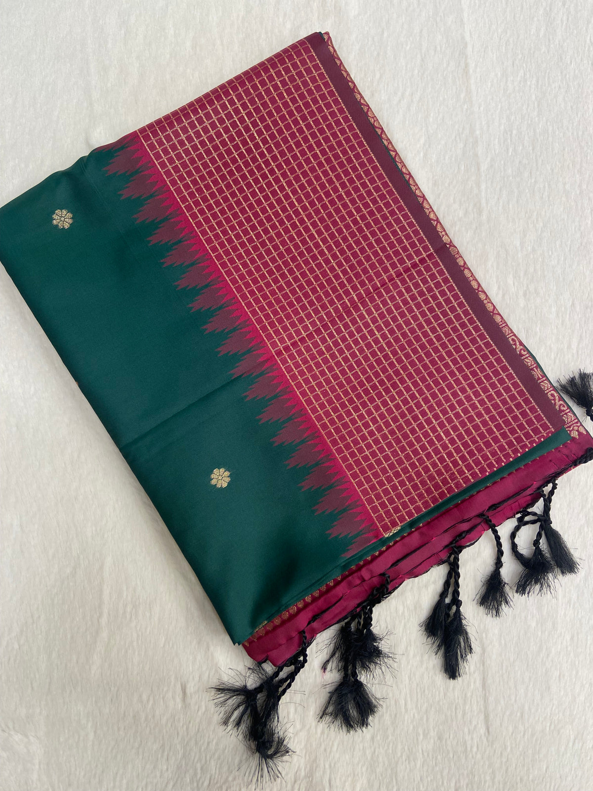 Semi Kanchipuram Silk Saree