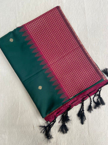 Semi Kanchipuram Silk Saree