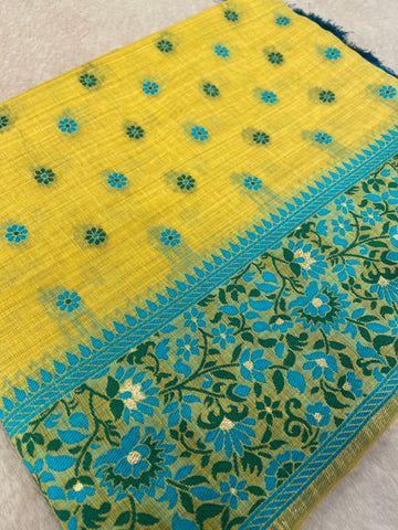 Premium Jamdhani Cotton Saree