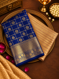 Premium Bridal Semi Kanchipuram Silk Saree - 902336