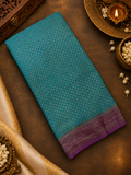 Pure crepe khaddi Banarasi saree- Silk mark certified- GS