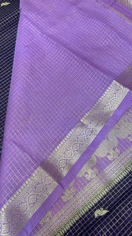 Premium Semi Crepe Mysore Silk Saree
