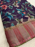 Chiffon Brasso Saree