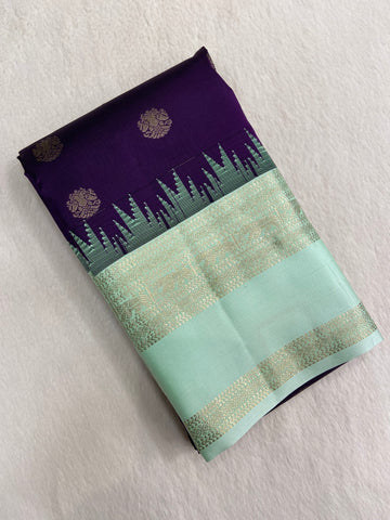 Pure Kanjeevaram silk mark certified saree